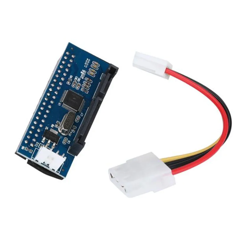 40 контактный IDE/SATA Женский к SATA 7 + 15Pin 22 разъем адаптер PATA чтобы карта Jun30 #2
