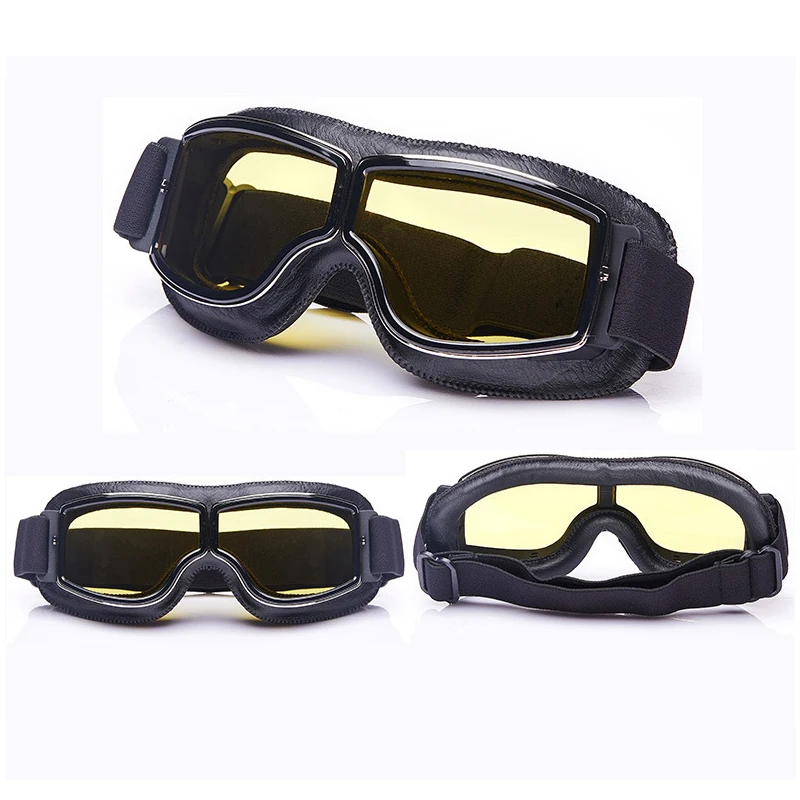 Универсальные винтажные очки для мотоцикла пилота Авиатор мотоцикл скутер