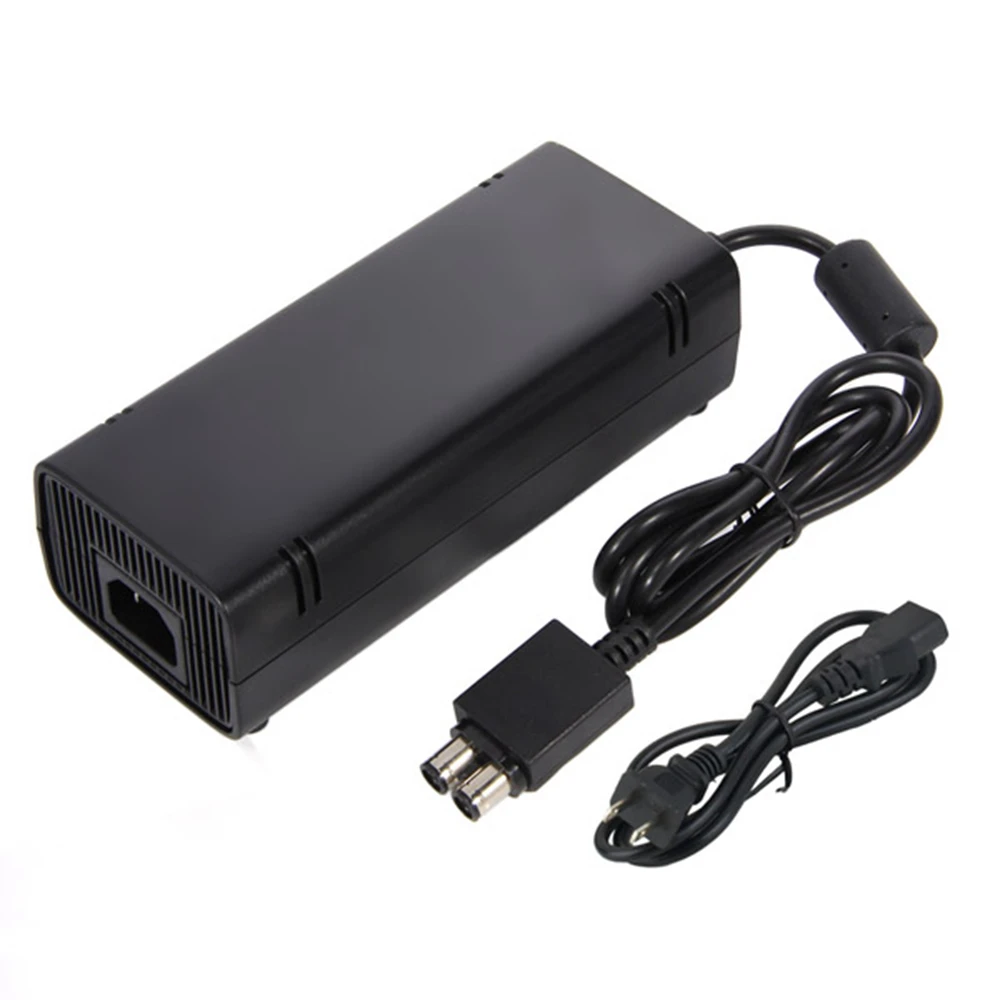 

High quality US Plug 12V 135W AC Adapter Charger Power Supply Cord Cable For Xbox360 Xbox 360 Slim with DC cable