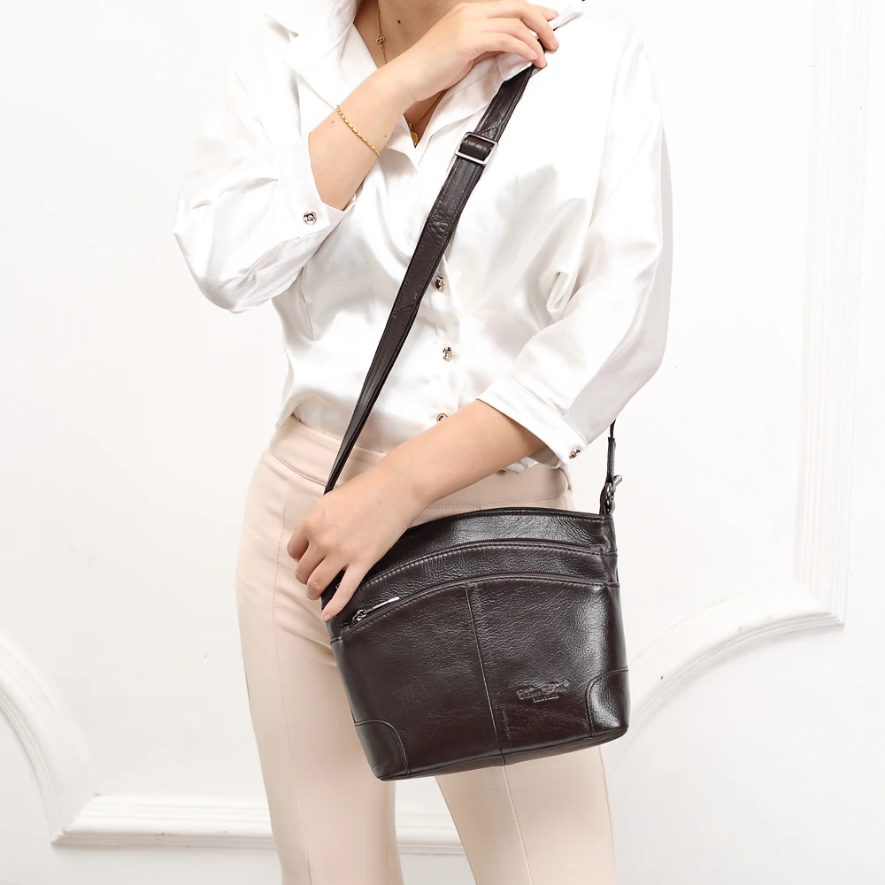 Luxury Handbags Women Bags Designer Genuine Leather female Shoulder Messenger Bag Ladies Fashion Crossbody bags Tote purse | Багаж и сумки