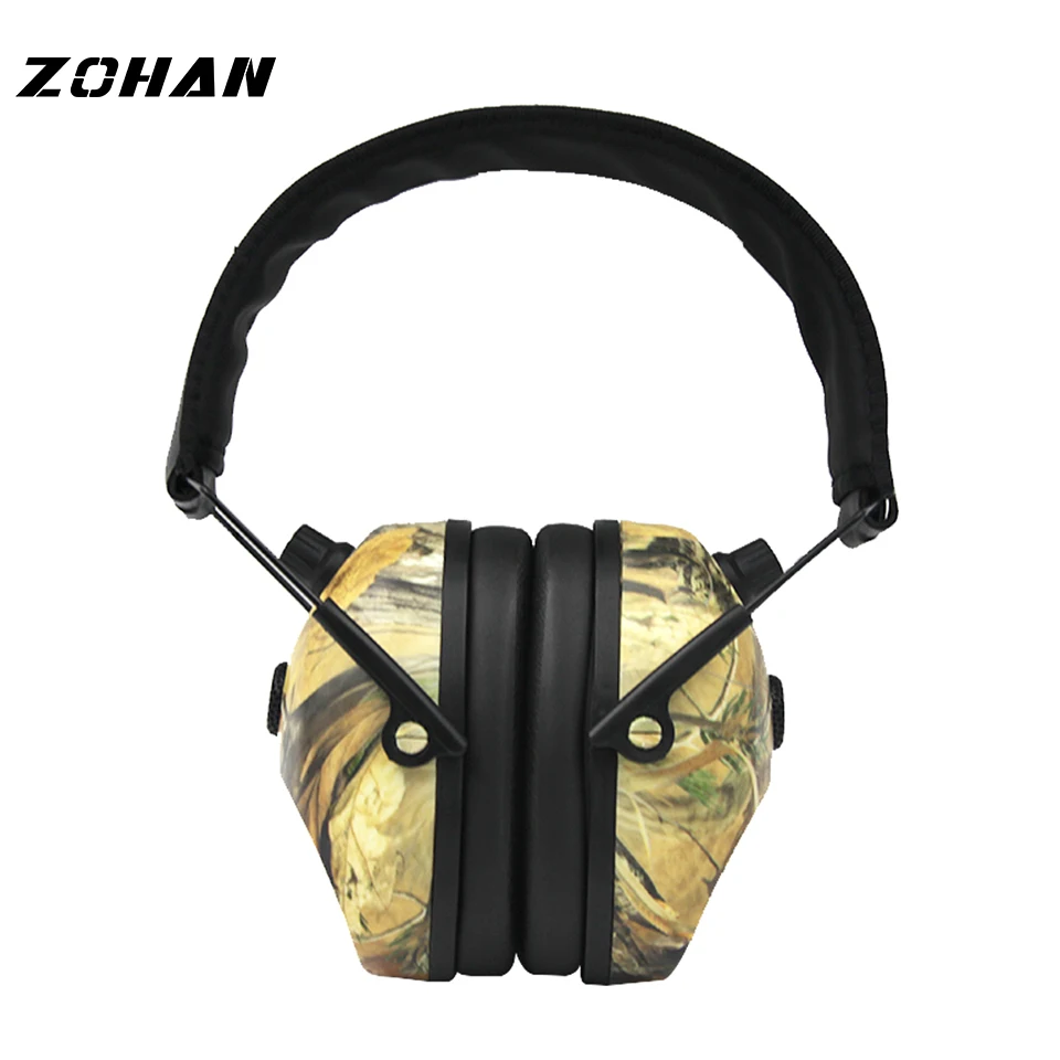 ZOHAN электронный наушник nr23db один микрофон охотничьи теплые наушники тактическая