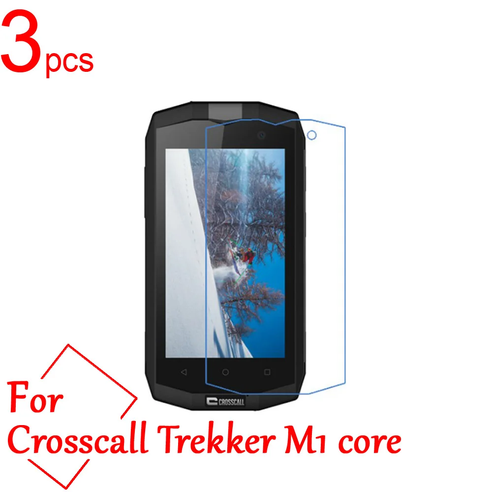 3 шт. ультра прозрачная/матовая/нано защитная пленка для ЖК экрана Crosscall TREKKER X3 M1 core
