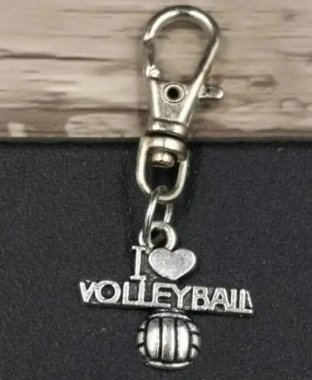 Брелок для ключей Я Люблю Футбол баскетбол волейбол Хоккей Софтбол боксерские