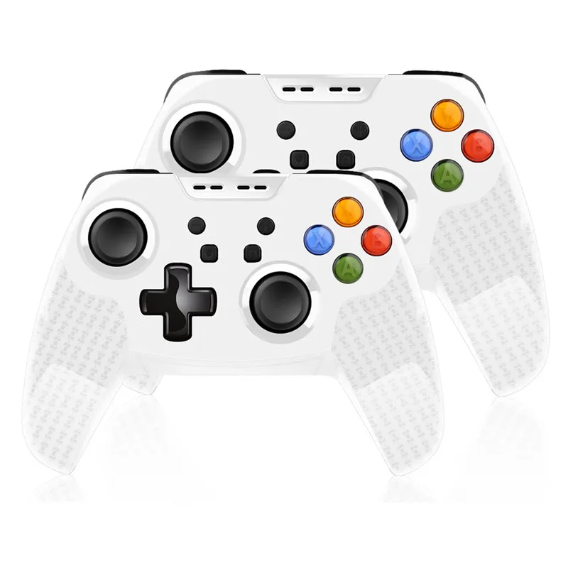 Write 2packs K ISHAKO, новинка, 1 шт./2 шт., беспроводной Bluetooth контроллер, для rend Switch Pro Host, Вибрационный геймпад, консоль, джойстик для NS Switch - Цвет: Write 2packs