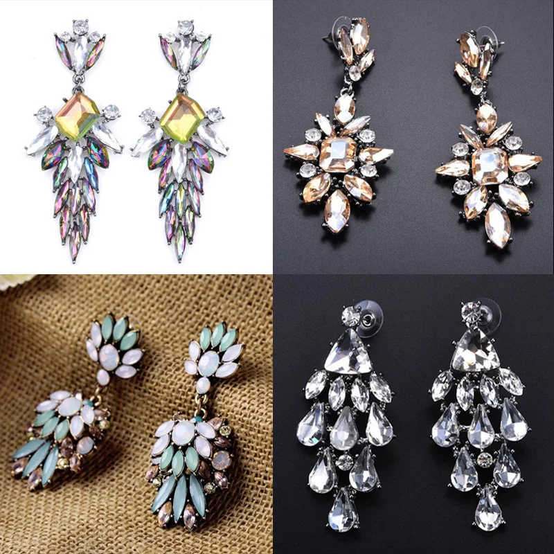 

Wholesale 30pcs/lot & Express Shipping Fashion Earrings Statement Earrings CZ,Crystal,Rhinestone,Pearl,Party Jewelry 180506-1