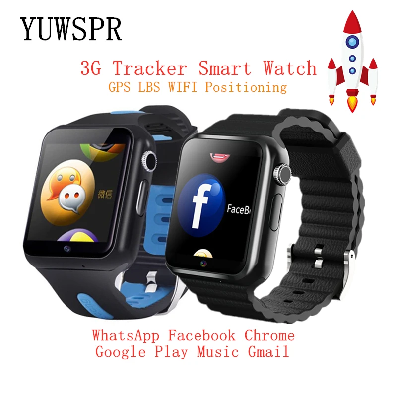 Детский трекер 3g умные часы Wifi gps LBS расположение SD карта памяти WhatsApp facebook play музыка отслеживание детские часы V5W/V7W