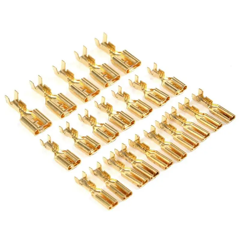 Горячие 150 штук Лопата соединители терминалы лопата рукав терминалов терминал