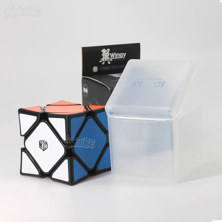 Micub Mofangge XMD Wingy Skew куб магнитный магический скоростной куб вогнутый с магнитной системой позиционирования головоломка Подарочный куб коробка