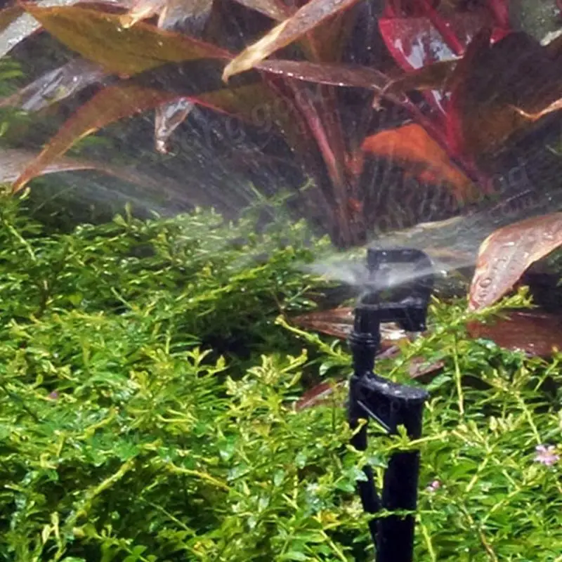 5pcs/lot 360 Degree Rotating G Type Injector Nozzle Micro Sprinkler Garden Irrigation Spray Head Garden Wartering Accessory 0525