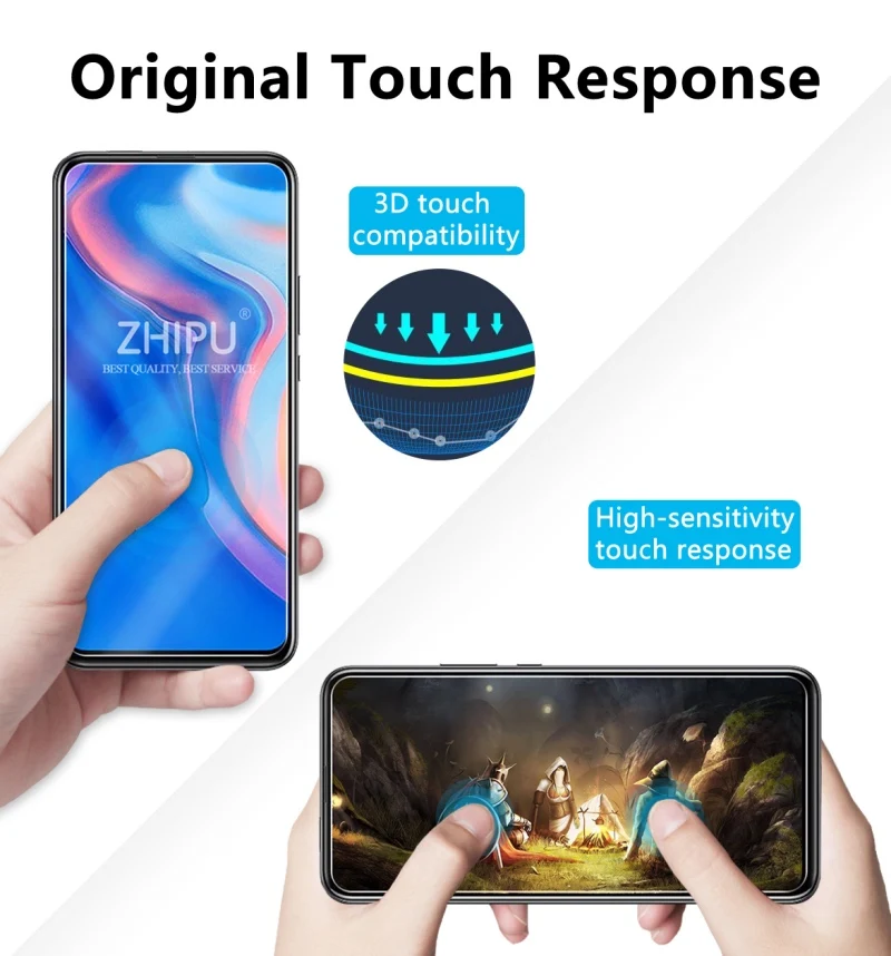 2 шт закаленное стекло для Huawei Y9 Prime 2019 Защитная пленка экрана 2.5D 9H | Мобильные