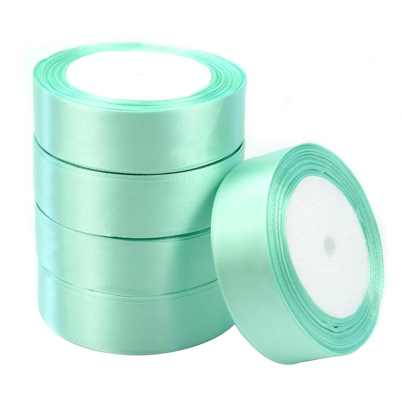 25Yards/Roll 6mm 10mm 15mm 20mm 25mm 40mm 50mm Silk Satin Ribbons arts crafts sewing ribbon handmade materials gift wrap | Дом и сад