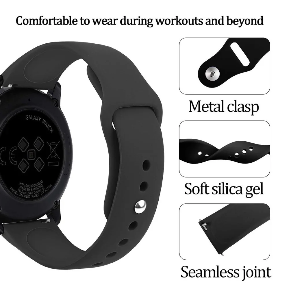 Силиконовый ремешок Laforuta для Suunto 3 Fitnes 20 мм быстросъемный фитнес браслет Suunto3