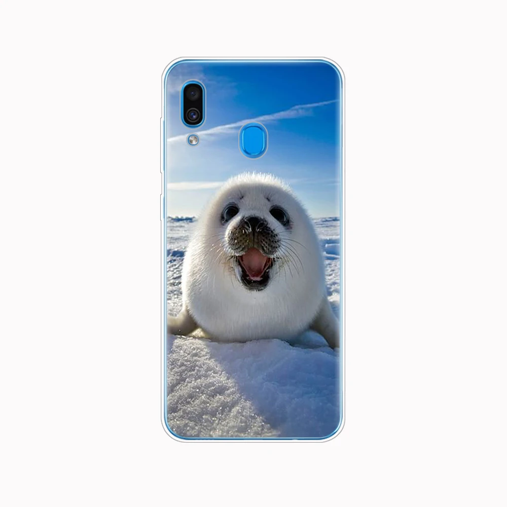 61861 Чехол для Samsung Galaxy A20, A20E, силиконовая задняя крышка для телефона, для Samsung A20, A205F, A20E, A202F, мягкий ТПУ чехол, бампер - Цвет: 61861