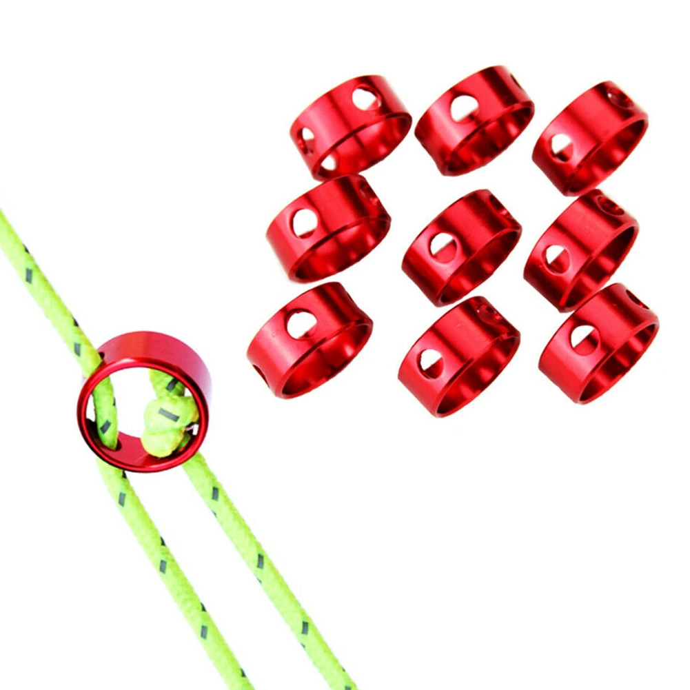 10 шт. Отрегулируйте наружный кемпинг палатка кольцо альпинизмом круглый