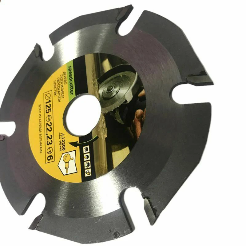 1pcs Cutting Saw Blade Discs 125mm 6T Carbide Tipped Circular Plywood Laminate Drywall Durable Saw Blade Tool Parts