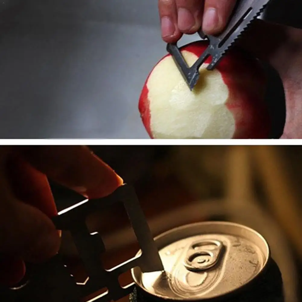 Многофункциональная карточка из нержавеющей стали для повседневного