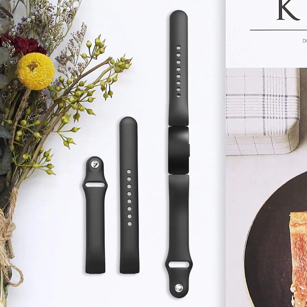 Сменный Силиконовый Браслет для Fitbit Inspire hr наручный ремешок разных цветов для Fitbit Inspire/Inspire HR Band маленький большой