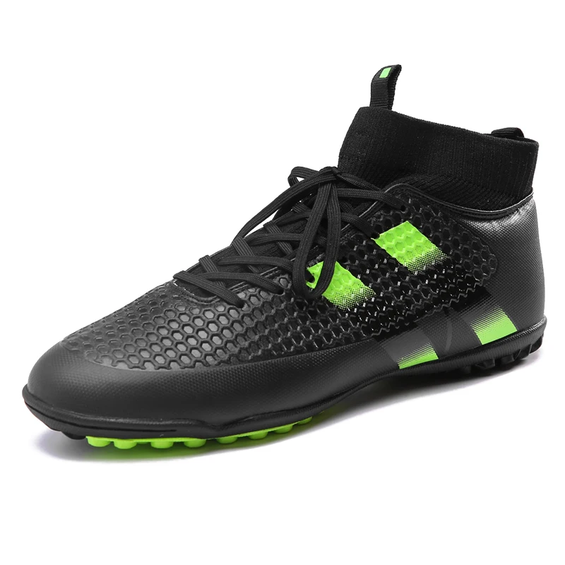 Men's football shoes sneakers indoor original boots ankle high soccer | Спорт и развлечения