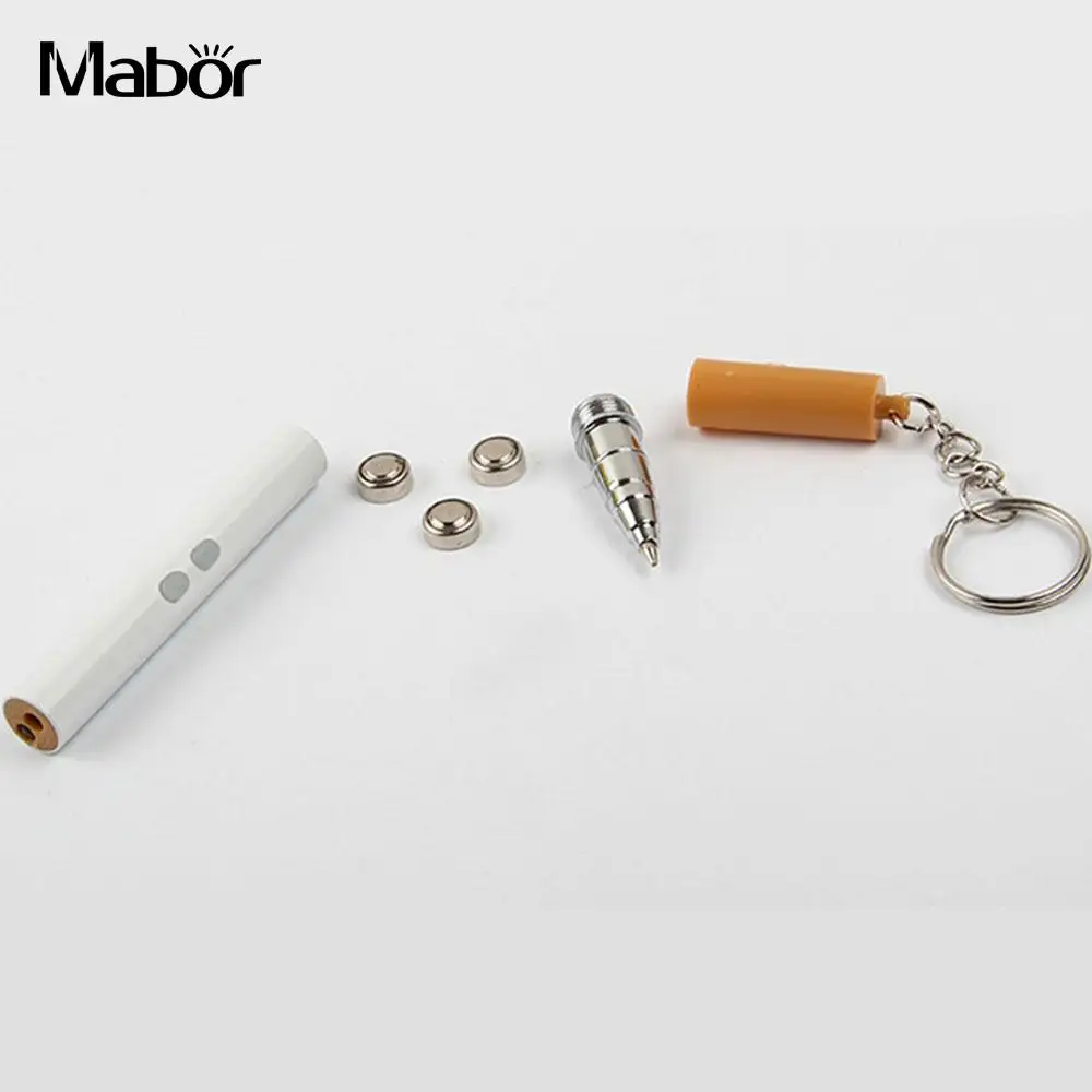 Мини светодиодная лазерная указка ручка креативный Тип сигареты Лазерная