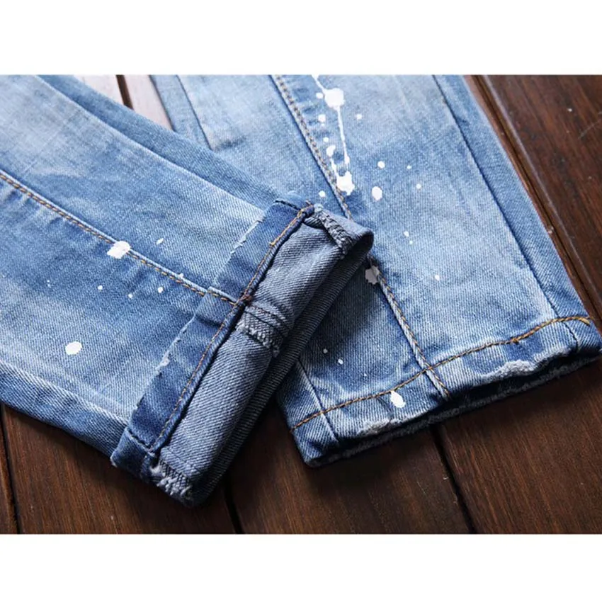 Бесплатная доставка 2017 продвижение лето Для мужчин Джинсы для женщин тонкий