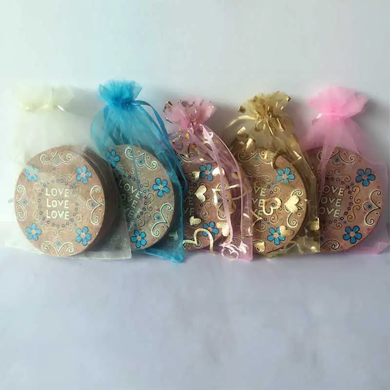 Подставка настольная круглая из экологически чистой пробки 4 шт.|Коврики и