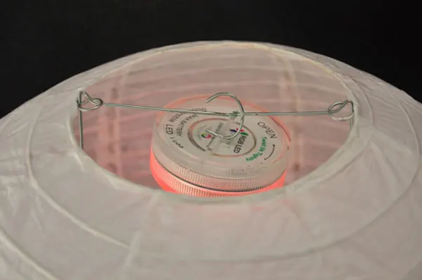 Goede Gratis Dhl Groothandel Batterij Werkende Afstandsbediening Led Papieren Lantaarn Lichten Chinese Decor Licht Papieren Lantaarn