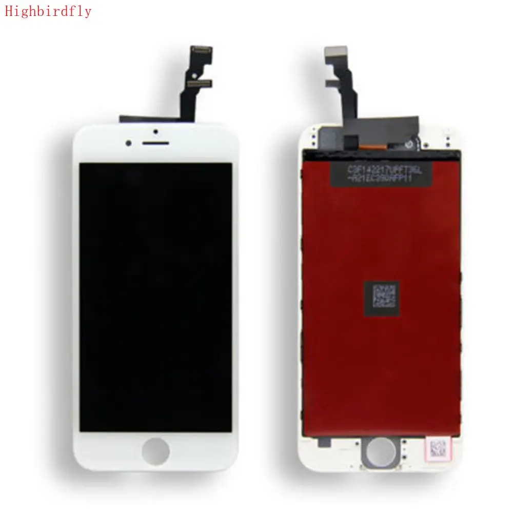 Для Iphone 6 ЖК экран дисплей с сенсорным экраном дигитайзер стекло вместе ремонт