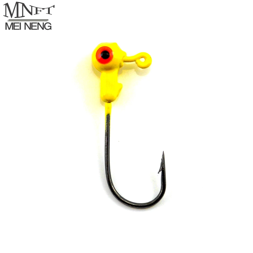 MNFT 50 шт. рыболовные свинцовые крючки с круглой головкой вес 1 г/4 5 г/6 г/7 г приманка