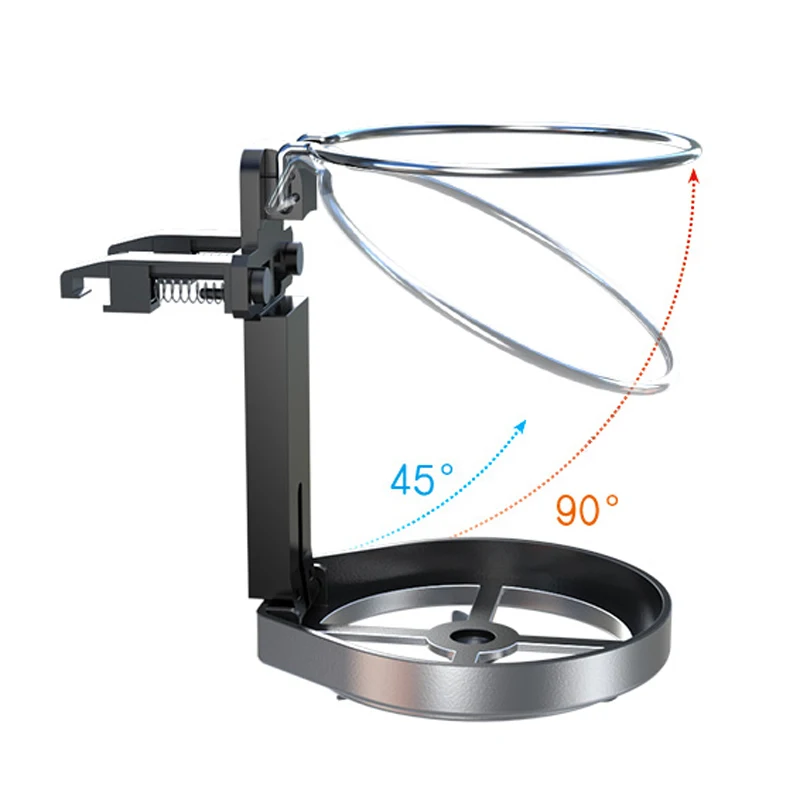 1 Автомобильный держатель для бутылки с напитками выходной воздушный Складной