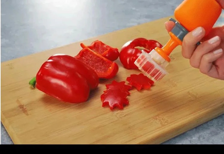 1 комплект креативный DIY пластиковый пресс нож для резки фруктов Veggie