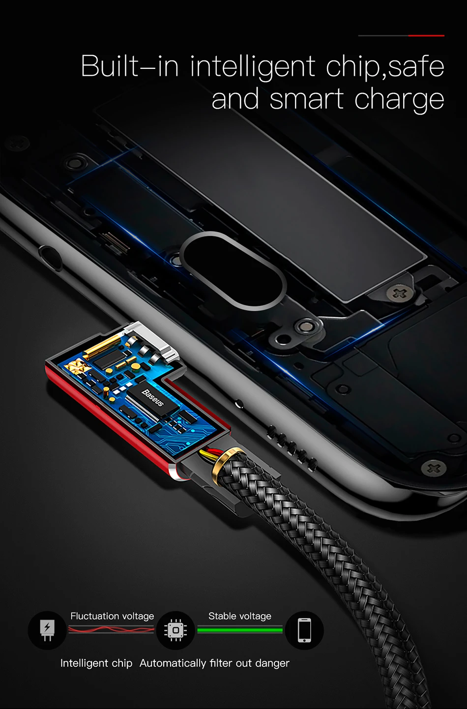 Кабель usb type-C Baseus 90 градусов для xiaomi redmi k20 pro USB C зарядный кабель для мобильного телефона для oneplus 7 pro Кабель type-C