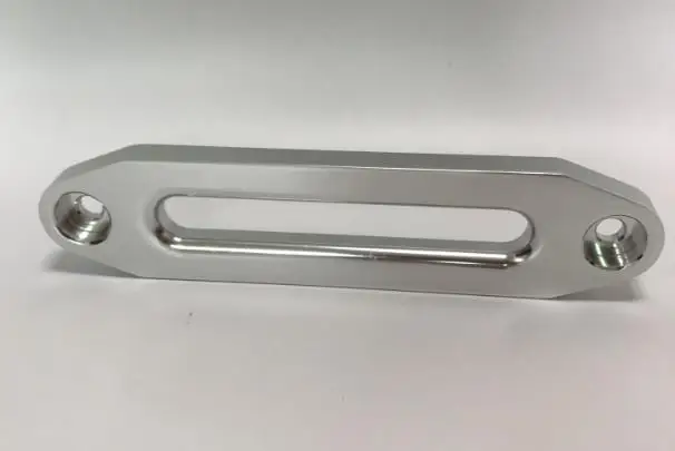 silver Универсальный 1" Алюминиевый хоз Fairlead для синтетической лебедки 12000lbs Канатный кабель для Wrangler 4WD SUV ATV UTV Offroad - Название цвета: silver