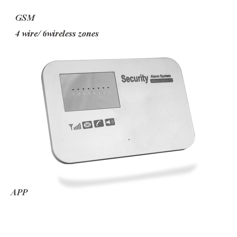 GSM Perimeter Motion Detector Home Security Systems Mobile Alarm  Sensor Wireless Remote Intelligent Digital Keypad