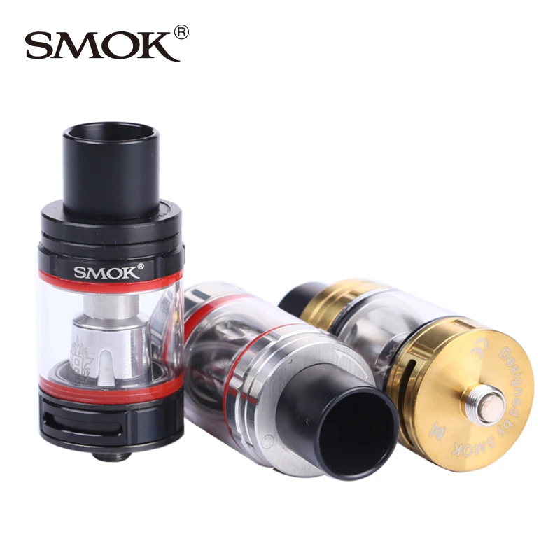 Smok TFV8 большой детский бак Регулируемый воздушный поток 5 мл емкость электронная