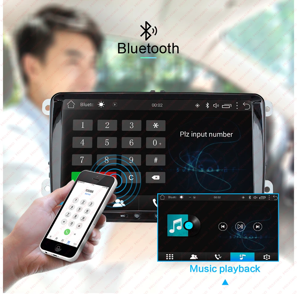 Автомобильный Android мультимедийный плеер для Фольксваген Поло Седан passat b6 tiguan touran Авто ленты Skoda 2 din автомагнитола android