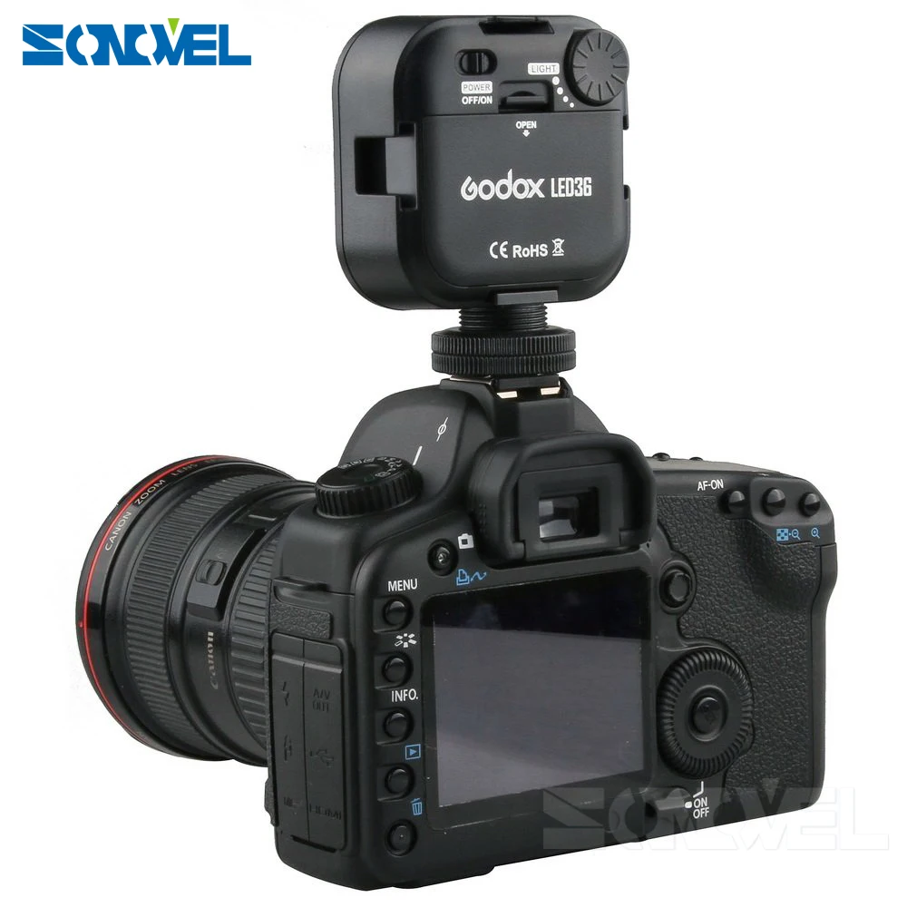 Светодиодный видеосветильник Godox 2 шт. 36 светодиодов лампа s фотографический