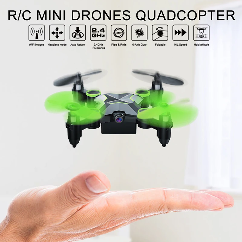 Gizmovine Rc Квадрокоптер мини Дроны с камерами HD WiFi телефон управление и