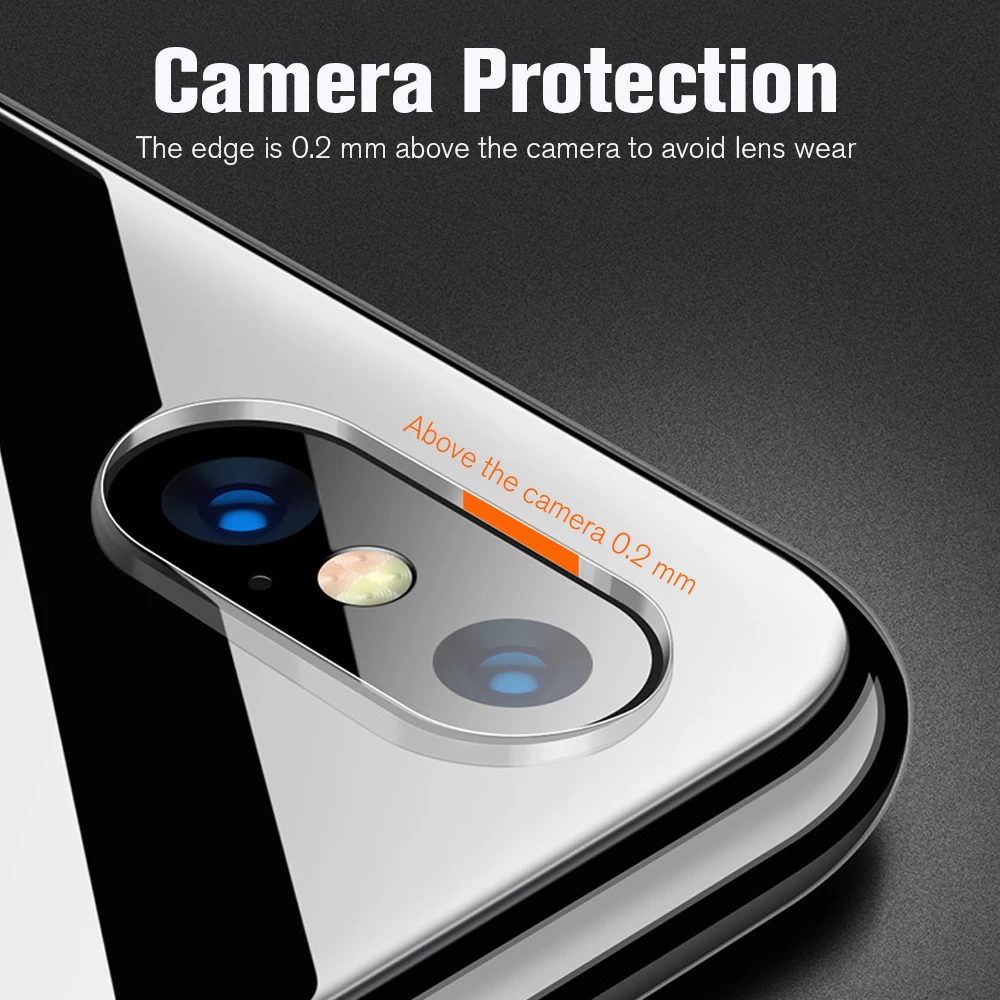 Мягкий ультра тонкий чехол для iPhone 7 8 Plus XS Max XR X Жесткий ПК гладкий прозрачный 6 6s