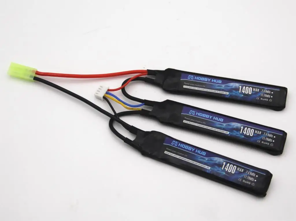 Hobby Hub 1400 мАч 11 1 В 30C 3S Lipo аккумулятор Тамия водяной воздушный пистолет