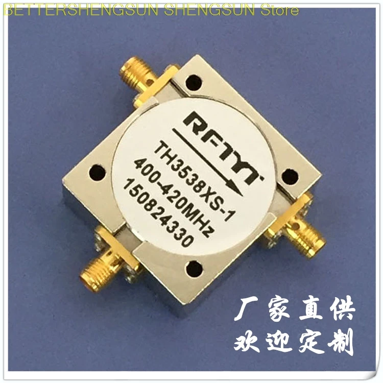 

400-420MHz RF coaxial circulator Isolator SMA Joint frequency