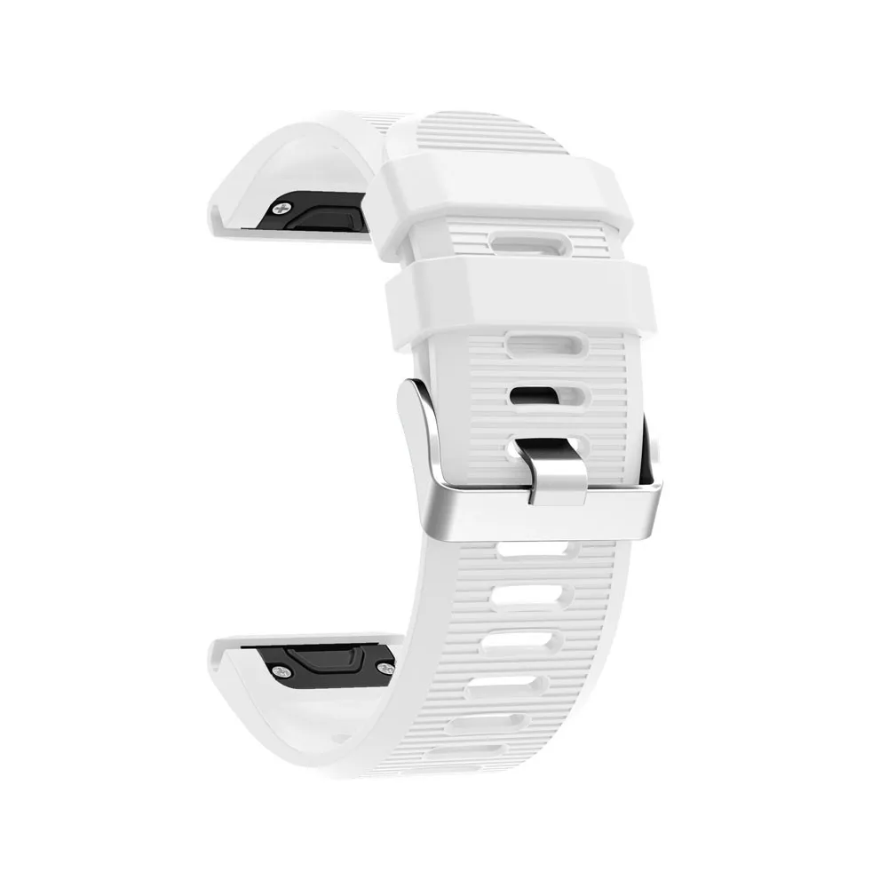 Quick fit 26 мм ремешок для Garmin Fenix 5X/Fenix 3 HR умные часы мягкий силиконовый сменный быстроразъемный коннектор 9,11 - Цвет: F