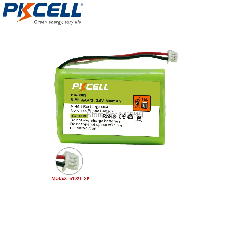 3 шт. в упаковке Аккумуляторный разъем для телефона Molex 51021 3P Nortel 7420 7430 7439 7449 Polycom KIRK