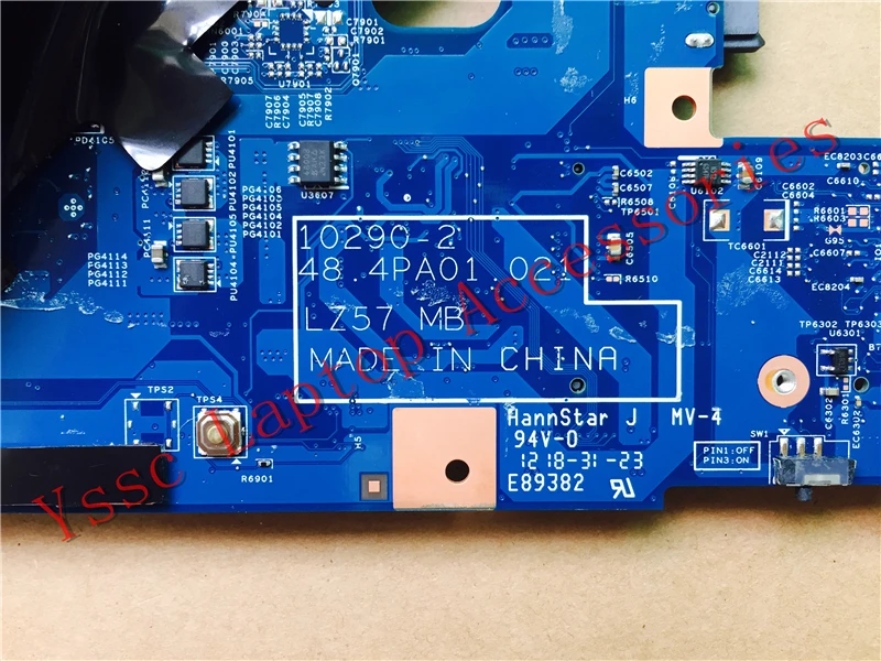 Бесплатная доставка материнская плата 48.4PA01.021 LZ57 MB для ноутбука Lenovo Z570 HM65 PGA989 DDR3