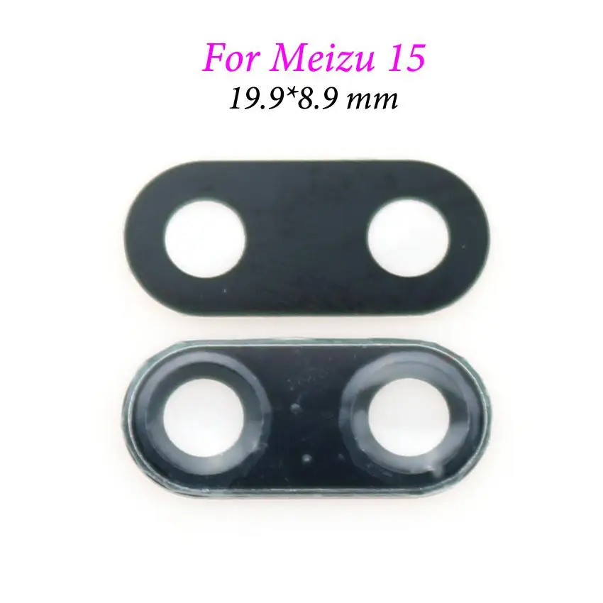For Meizu 15 Cltgxdd задняя камера со стеклянным объективом для Meizu MX4 MX5 Pro MX6 Pro 7 7Plus E2 E3 U10 U20 M15 Lite 15 Plus камера со стеклянным объективом - Цвет: For Meizu 15
