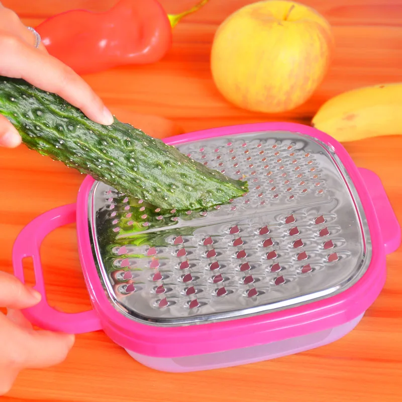 Veggie измельчитель Friut с коробкой для хранения многофункциональная Овощечистка