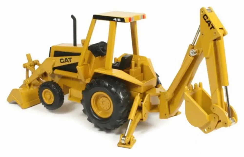 Экскаватор-погрузчик NORSCOT 1/32 CATERPILLAR CAT 416 литая модель 55271 |
