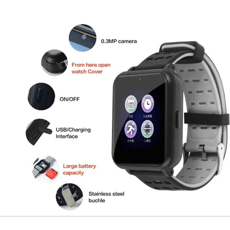 Смарт часы Android Push Message Bluetooth подключение Ip68 Водонепроницаемые мужские и женские