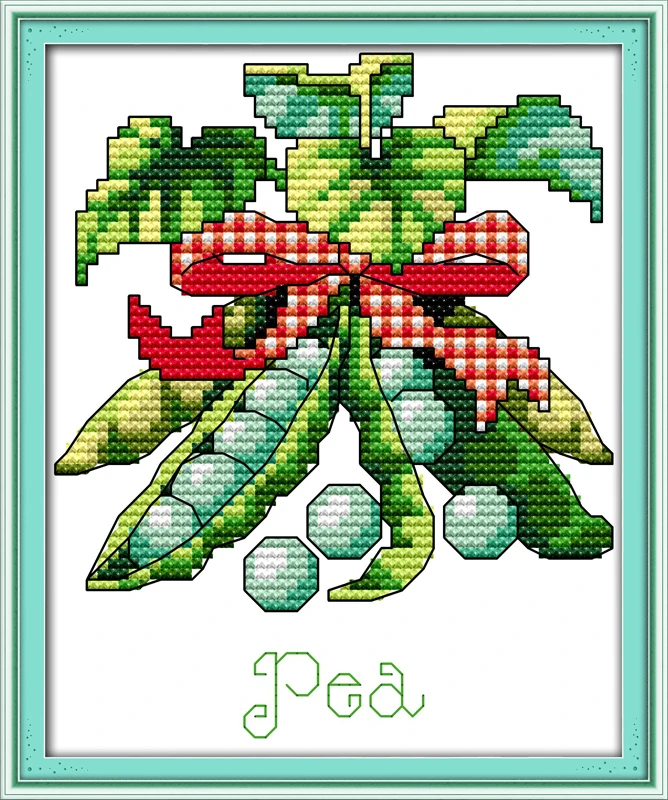 Joy Sunday набор для рукоделия DIY крестиком Набор вышивки горох вышивка настенные