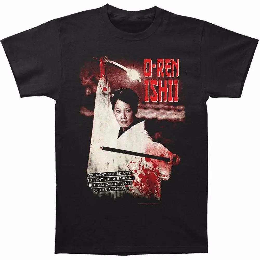 Мужская футболка Kill Bill O ren Ishii летние модные короткие футболки модная мужская