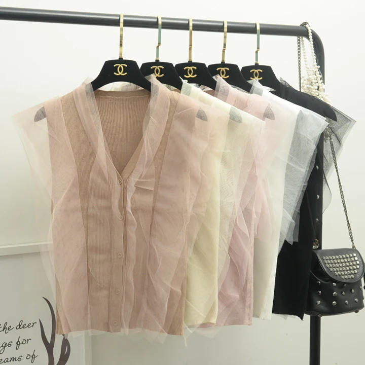 Женский кардиган с V-образным вырезом Alphalmoda изящный однобортный Кардиган без